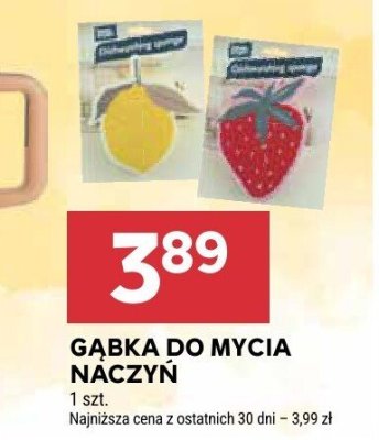 Gąbka do mycia naczyń promocja w Stokrotka
