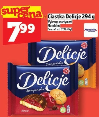 Ciastka Delicje promocja w TOPAZ