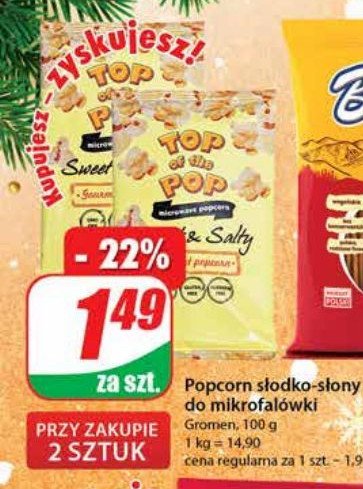 Popcorn maślany TOP OF THE POP promocja
