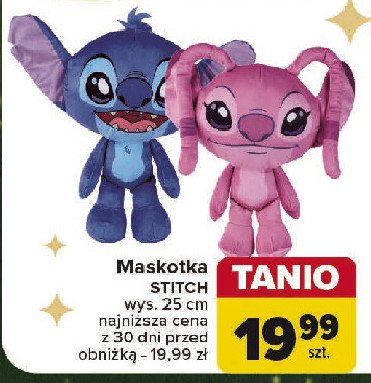 Maskotka stitch 25 cm promocja