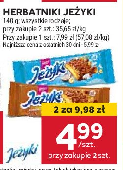 Ciastka kokos Jeżyki promocja