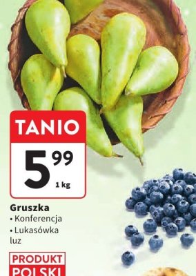 Gruszka Konferencja promocja w Intermarche