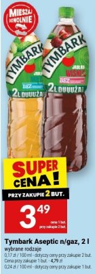 Napój Tymbark Aseptic n/gaz, 2 l promocja w Twój Market