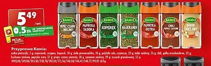 Ga艂ka muszkato艂owa - s艂oiczek Kamis promocja