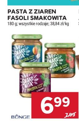 Pasta z ziaren fasoli z cebul膮 i jab艂kiem Smakowita pasta promocja