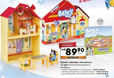 Gra rodzinna Bluey Poszukiwanie skarbów promocja w Biedronka