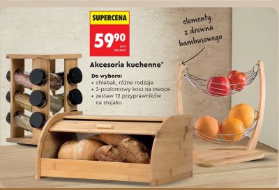 Akcesoria kuchenne: chlebak promocja w Biedronka