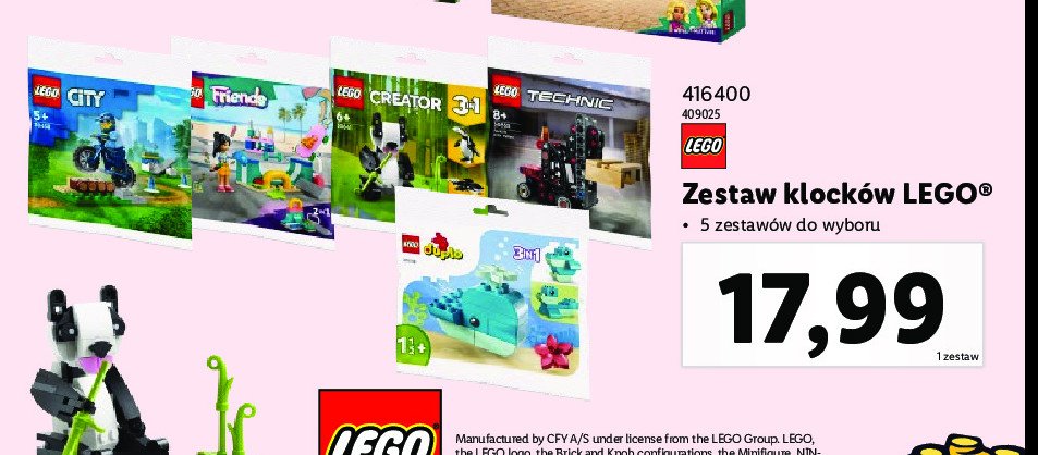 Klocki 30641 Lego creator promocja