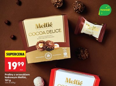 Praliny z orzeszkiem laskowym Meltié Cocoa Delice promocja w Biedronka
