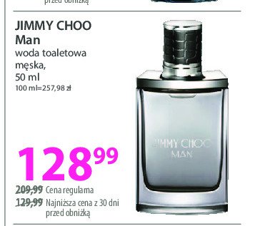 Woda toaletowa Jimmy choo man promocja