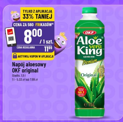 Napój aloesowy OKF Original promocja w POLOmarket