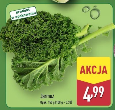 Jarmuż 150 g promocja w Aldi