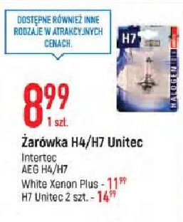 呕ar贸wka halogenowa h4 Unitec promocja