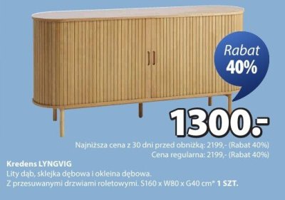 Kredens LYNGVIG promocja w Jysk