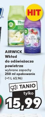 Wkład tajemnicze ogrody z dzieciństwa Air wick freshmatic life scents promocja
