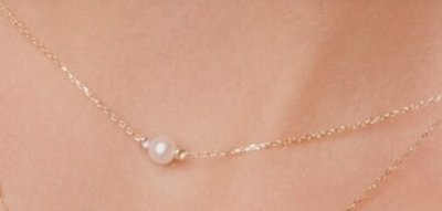 Kolia złoto, perły KO-001863 promocja w Briju