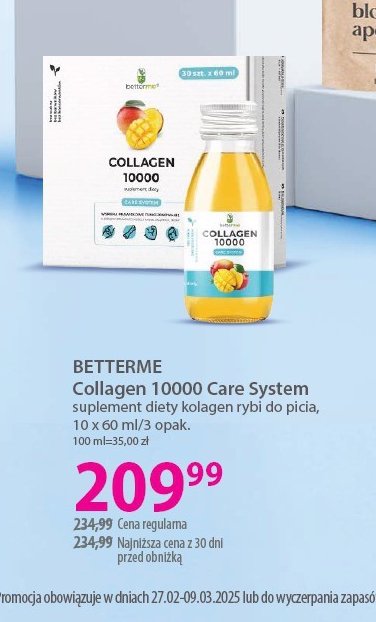 Collagen 10000 Betterme promocja