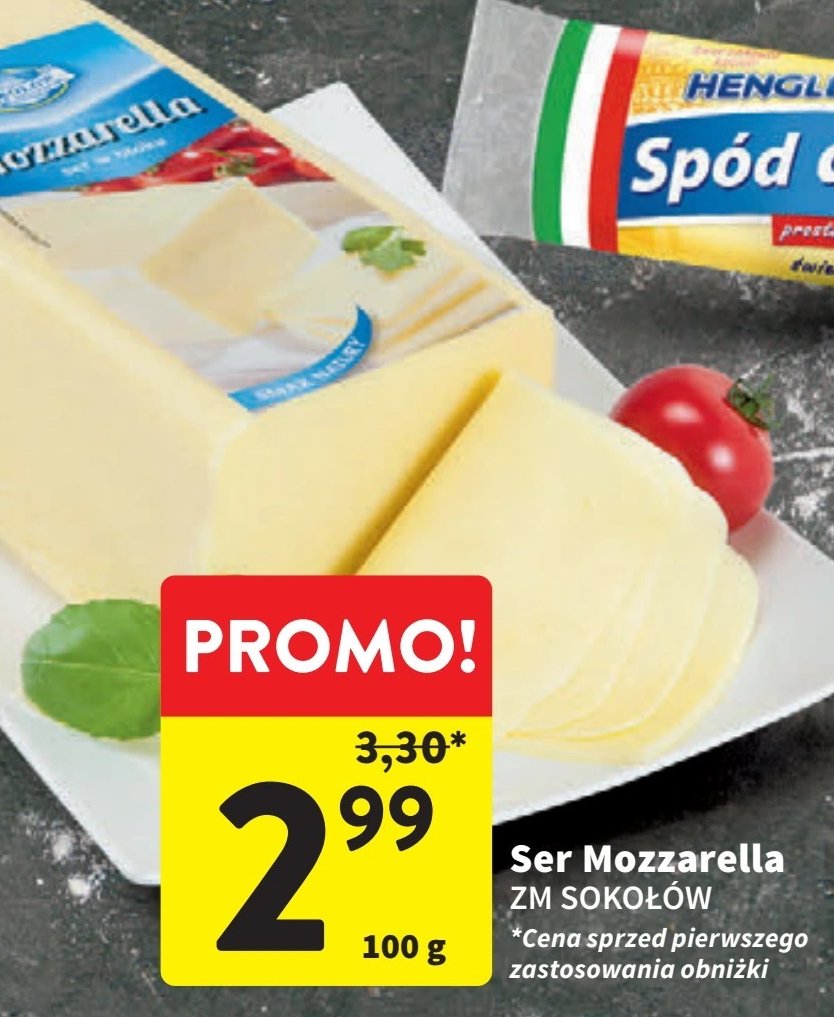 Ser mozzarella Sokołów promocja