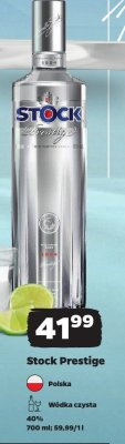 Wódka Stock Prestige promocja w Netto