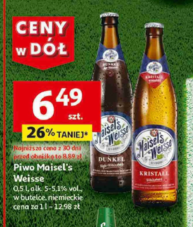 Piwo MAISEL'S WEISSE DUNKEL promocja