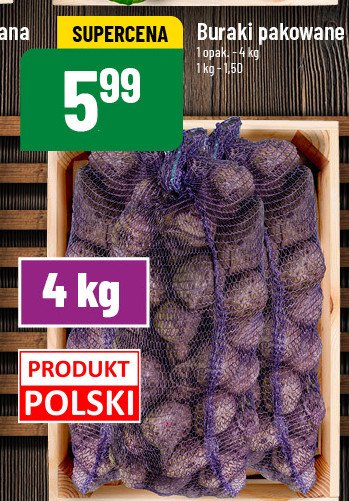 Buraki promocja w POLOmarket