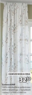 Zasłona KINN promocja w Jysk
