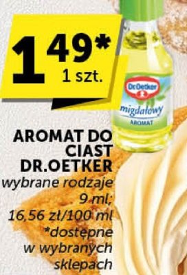 Aromat do ciast Dr.Oetker wybrane rodzaje promocja w ABC