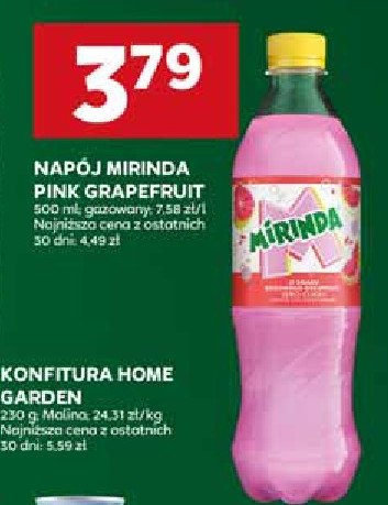 Napój pink grapefruit Mirinda promocja