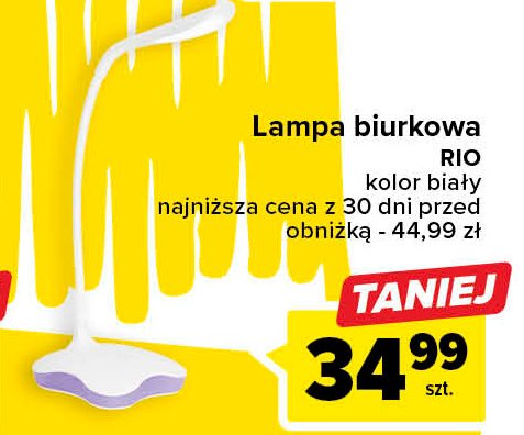 Lampka biurkowa rio promocja