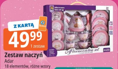 Zestaw naczyń Adar promocja w Leclerc