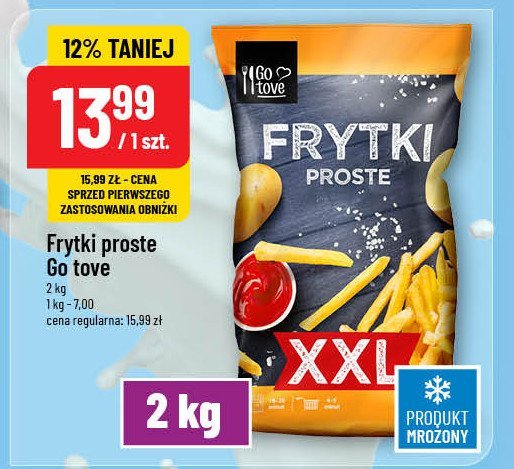 Frytki proste Gotove promocja w POLOmarket