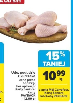 Udo, podudzie z kurczaka promocja w Carrefour