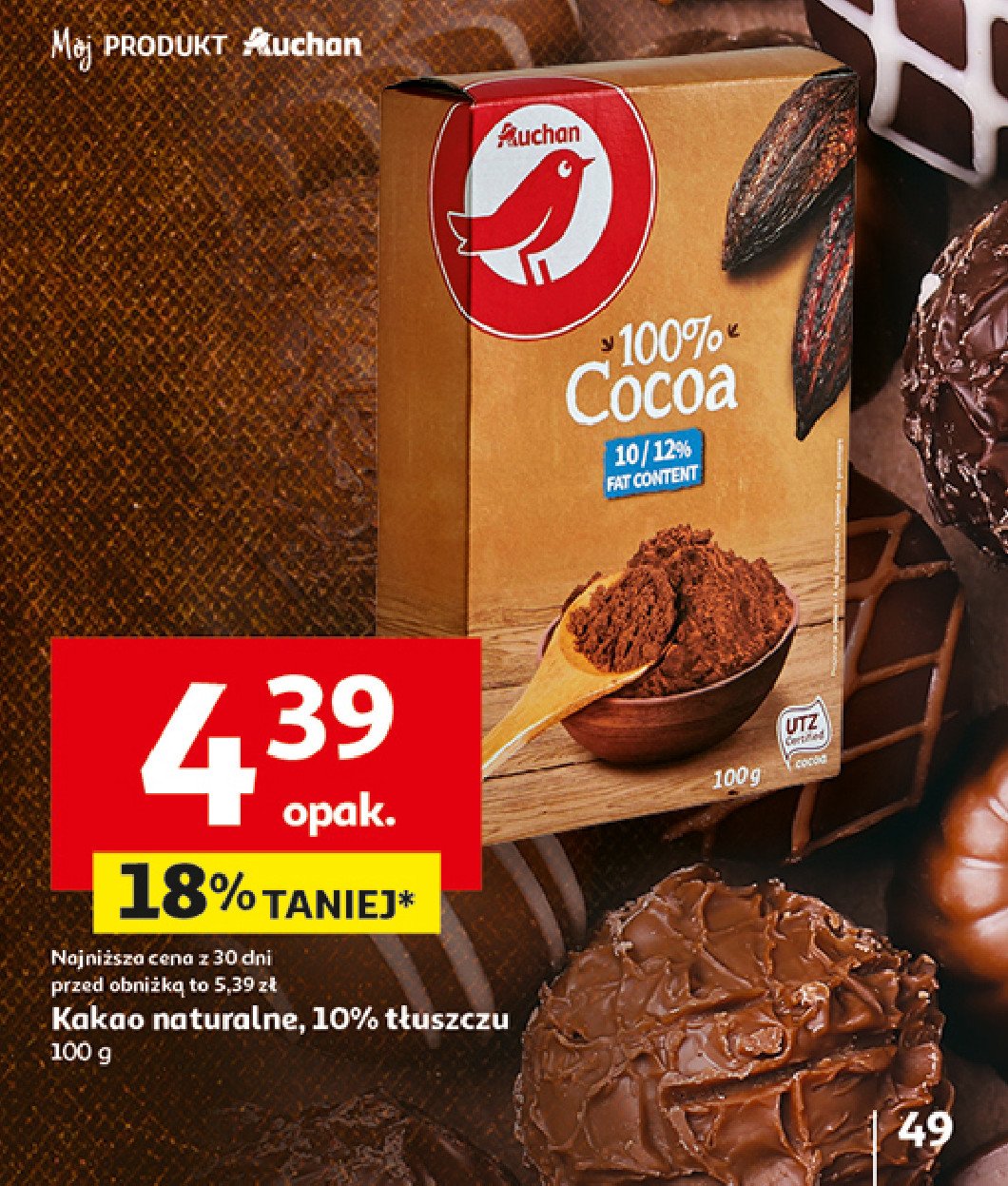 Kakao Auchan promocja w Auchan