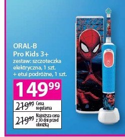 Szczoteczka elektryczna spiderman Oral-b d12 kids promocja