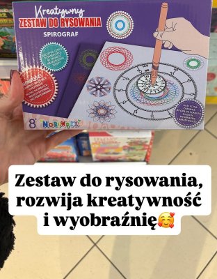 Zestaw do rysowania spirograf Kreatywny promocja w Dino