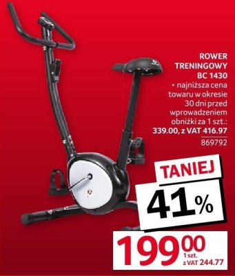 Rower treningowy BC 1430 promocja w Selgros