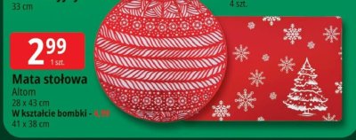 Mata stołowa Altom promocja w Leclerc