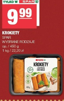 Krokiety Spar wybrane rodzaje promocja w SPAR