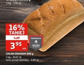 Chleb graham Auchan promocja