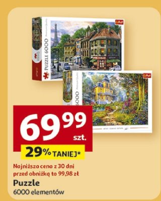 Puzzle 6000 elementów promocja w Auchan