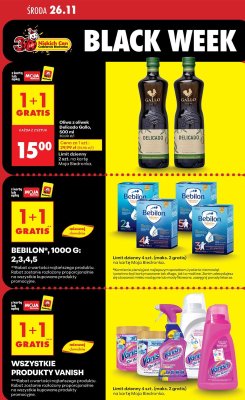 Mleko dla niemowląt Bebilon, 1000 g (2,3,4,5) promocja w Biedronka