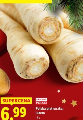 Polska pietruszka, luzem 1 kg promocja w Lidl