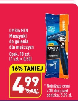 Maszynka do golenia OMBIA MEN promocja