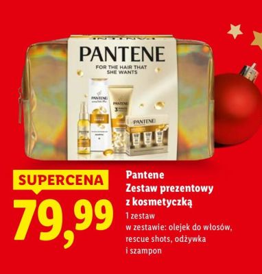Zestaw prezentowy z kosmetyczką Pantene promocja w Lidl