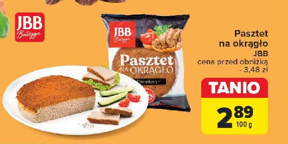 Pasztet na okragło Jbb bałdyga promocja