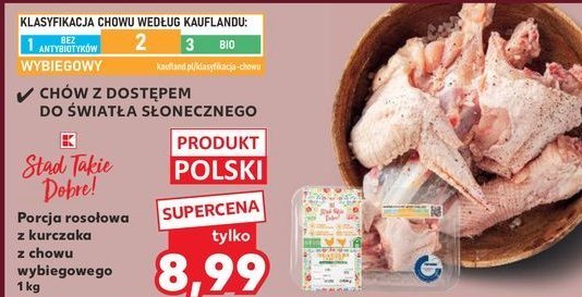 Porcja rosołowa z kurczaka K-classic stąd takie dobre! promocja