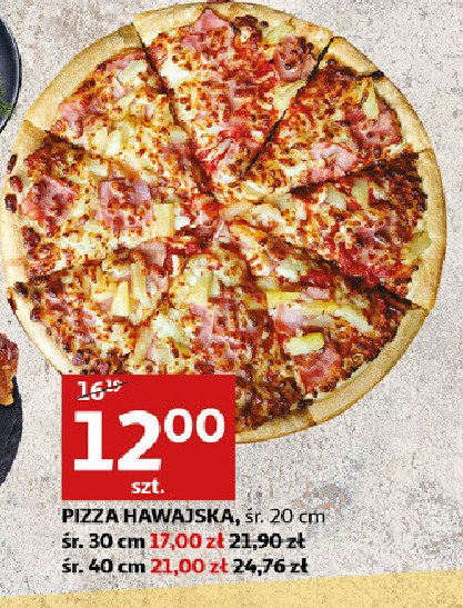 Pizza hawajska 40 cm promocja