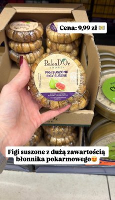 Figi suszone BakaD'Or Selection promocja w Biedronka