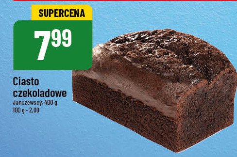 Ciasto czekoladowe Janczewscy promocja