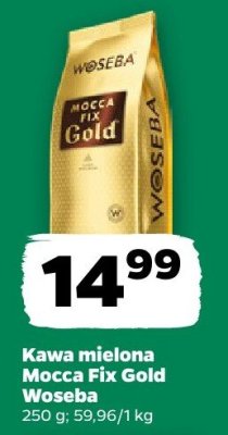 Kawa mielona Mocca Fix Gold  promocja w Netto